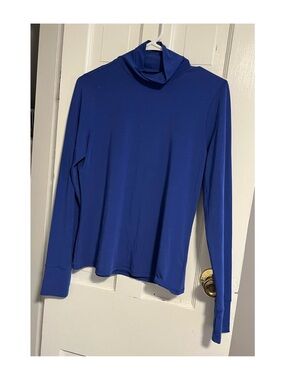 GAP Royal Blue Long-Sleeve Turtleneck